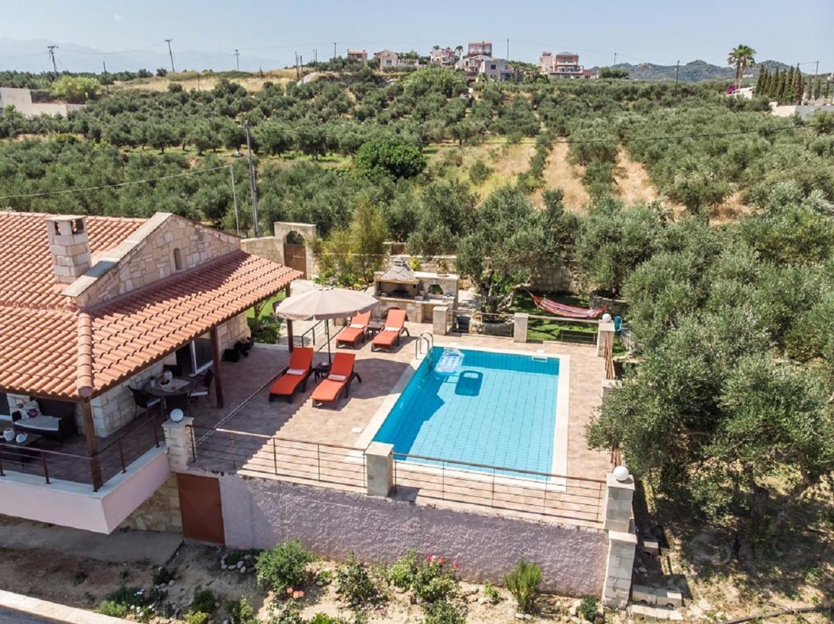 Villa Chara Chania Агия-Марина Экстерьер фото