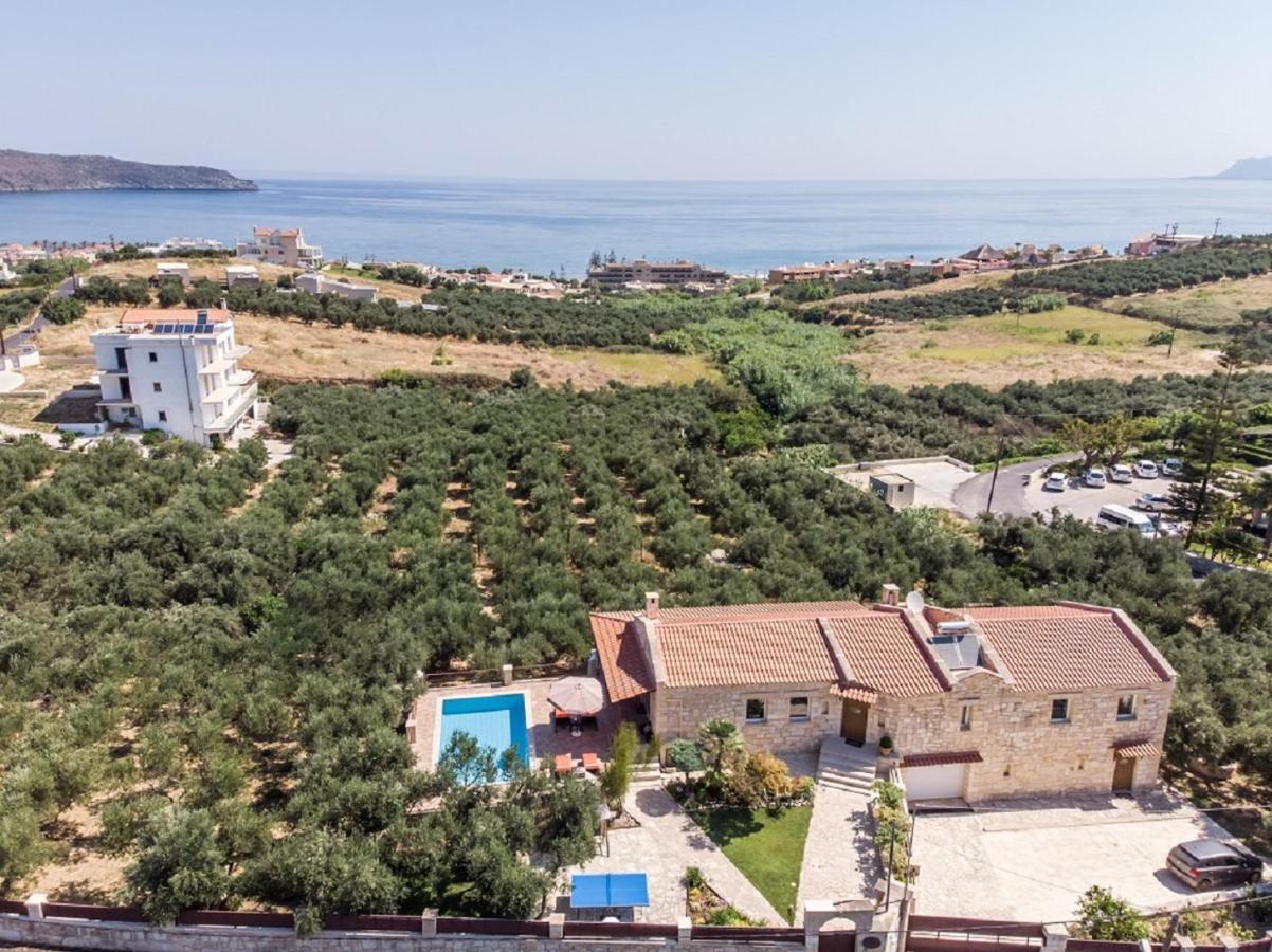 Villa Chara Chania Агия-Марина Экстерьер фото