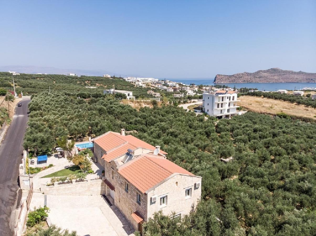 Villa Chara Chania Агия-Марина Экстерьер фото