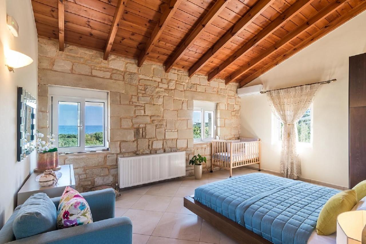 Villa Chara Chania Агия-Марина Экстерьер фото