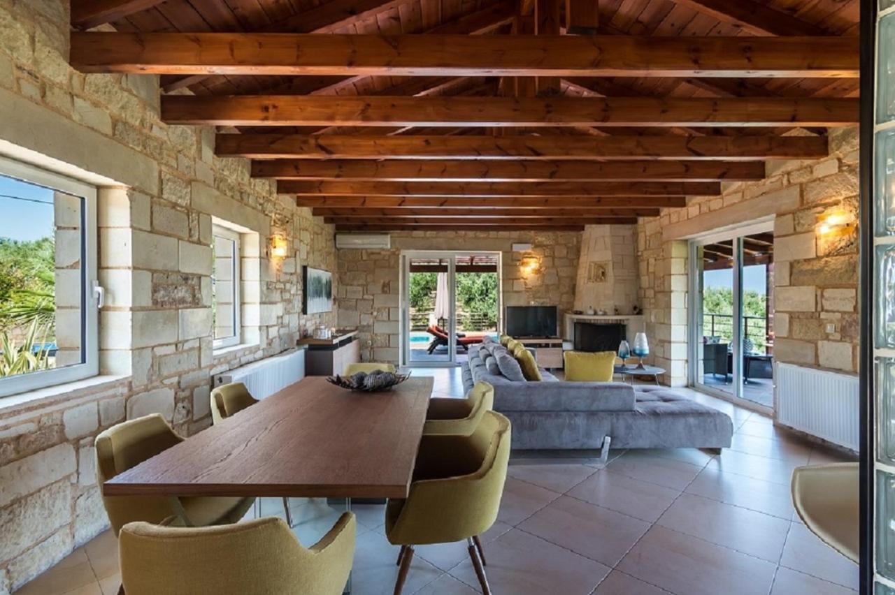 Villa Chara Chania Агия-Марина Экстерьер фото
