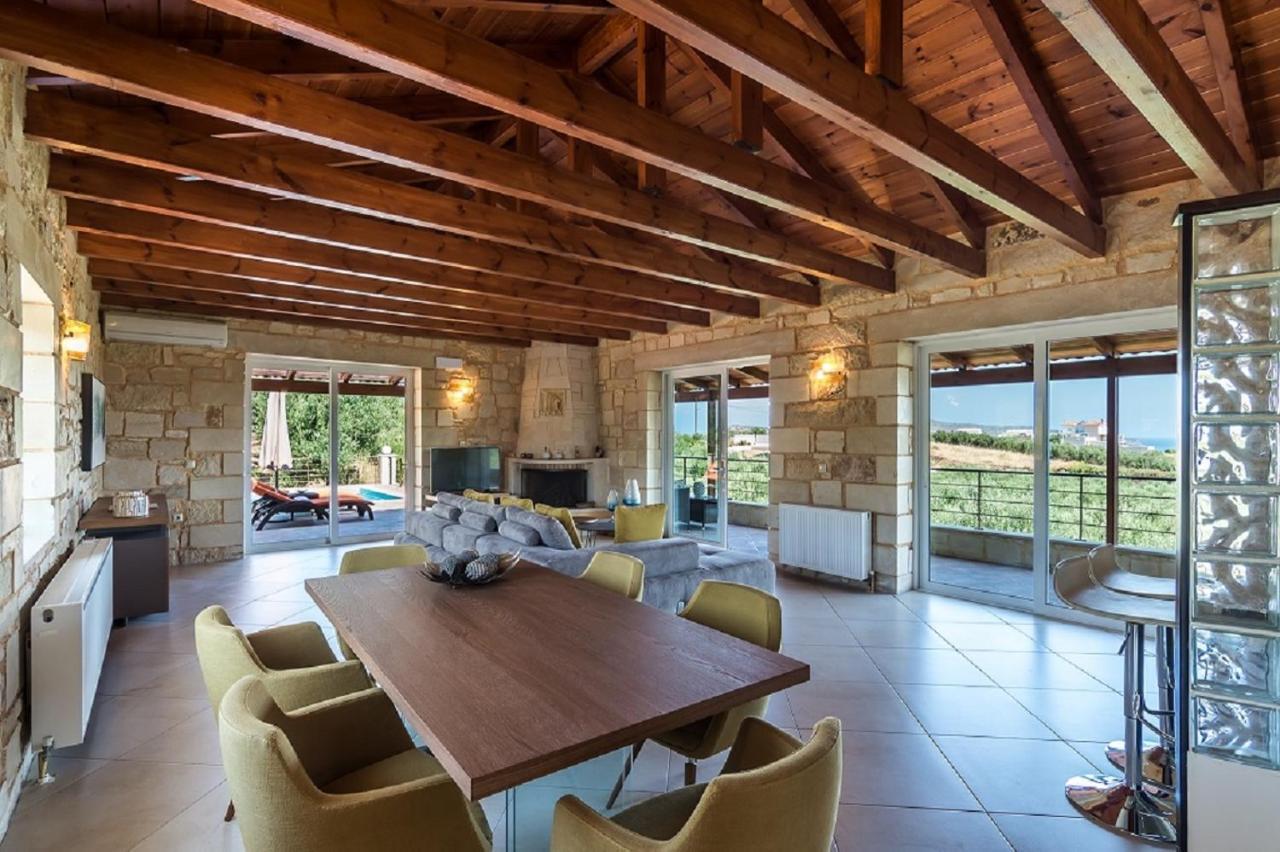Villa Chara Chania Агия-Марина Экстерьер фото
