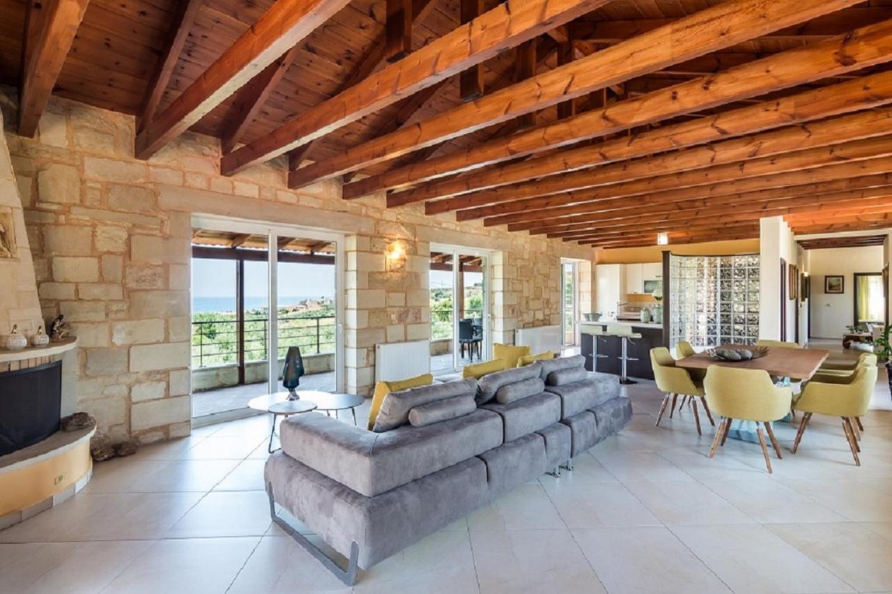 Villa Chara Chania Агия-Марина Экстерьер фото