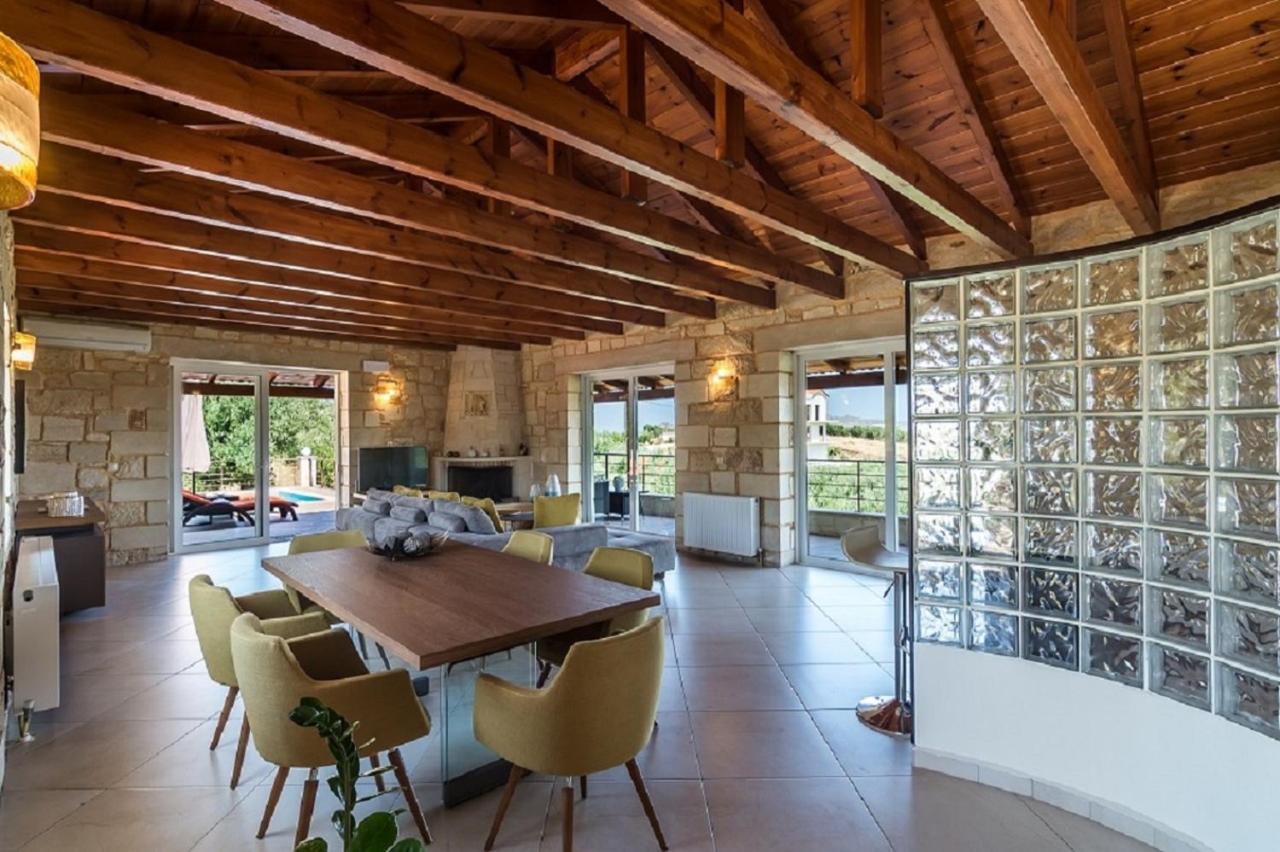Villa Chara Chania Агия-Марина Экстерьер фото