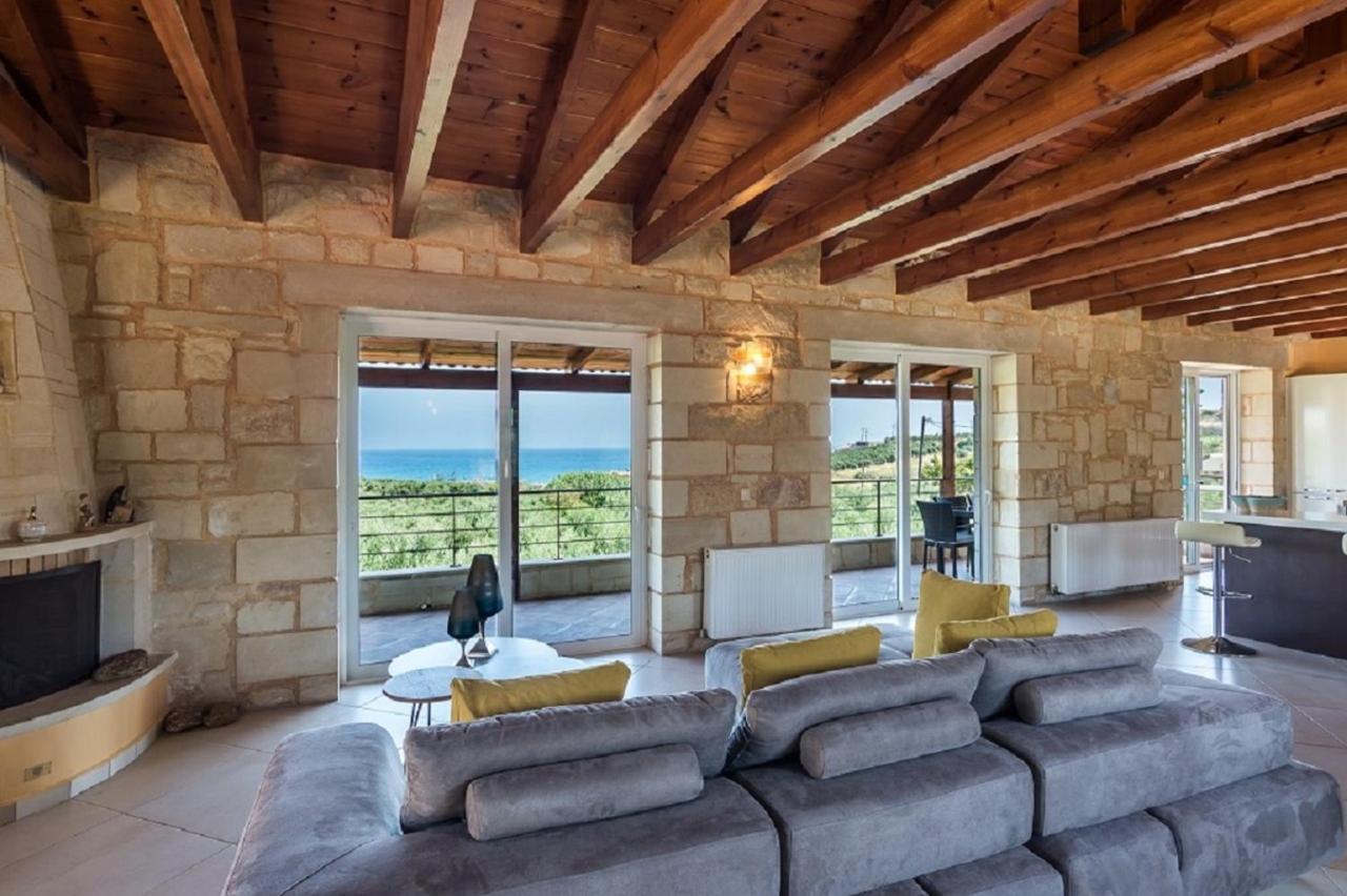 Villa Chara Chania Агия-Марина Экстерьер фото